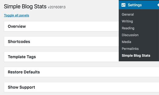installare-simple-blog-stats