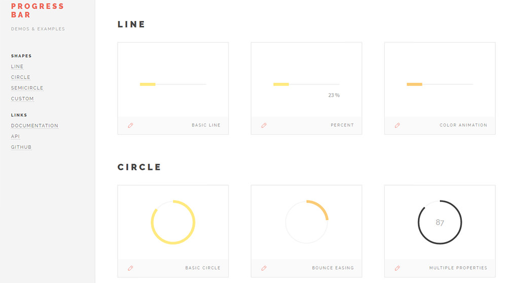 progress bar