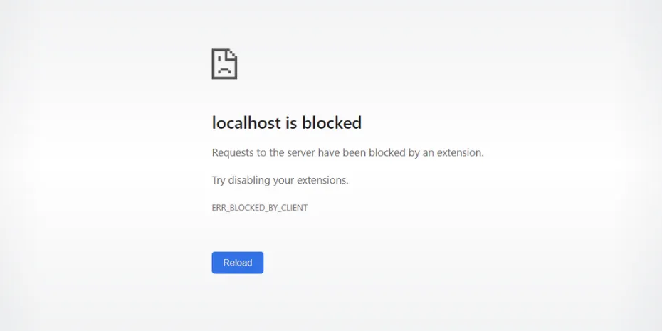 ERR_BLOCKED_BY_CLIENT: come risolvere l’errore di Google Chrome